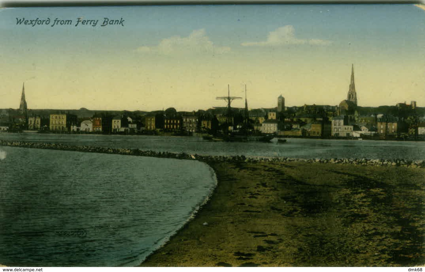 IRELAND - WEXFORD FROM FERRY BANK - VALENTINE'S SERIES - 1910s  (BG3048) - Wexford