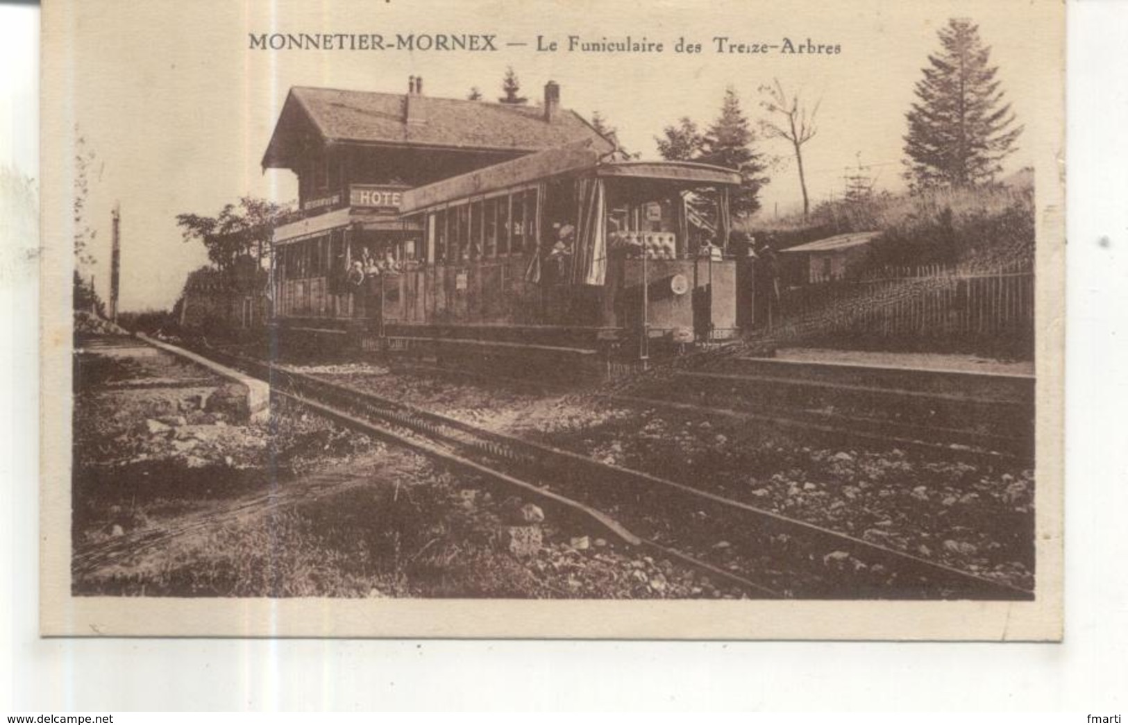 Monnetier Mornex, Le Funiculaire Des Treize Arbres - Autres & Non Classés