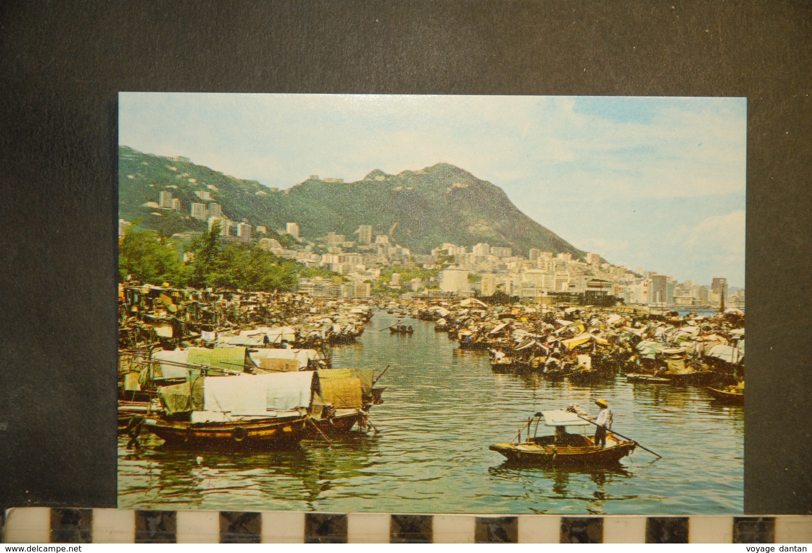 CP, Chine, HONG KONG  Boat People In Causeway Bay Typhoon Shelter - Chine (Hong Kong)