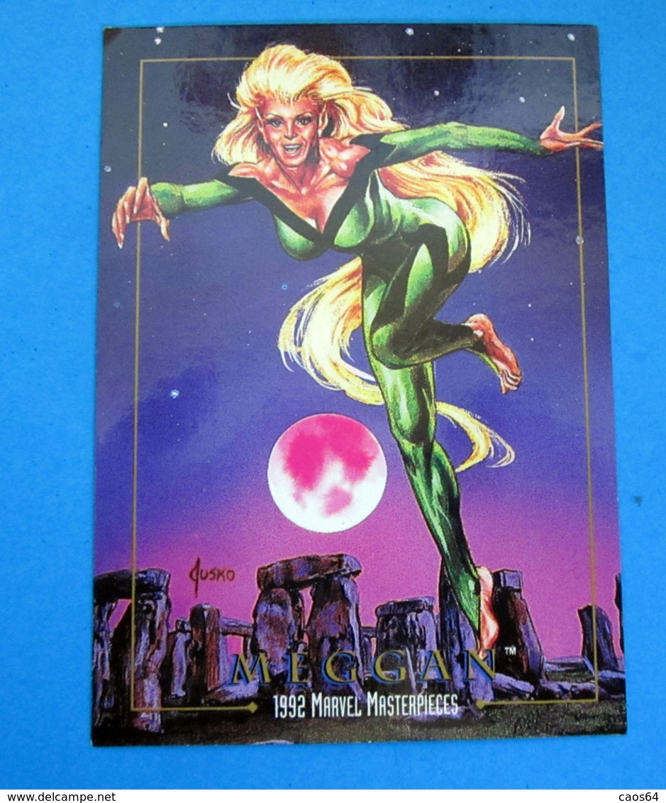 MEGGAN MUSKO MARVEL MASTERPIECES 1992 N 55 - Marvel