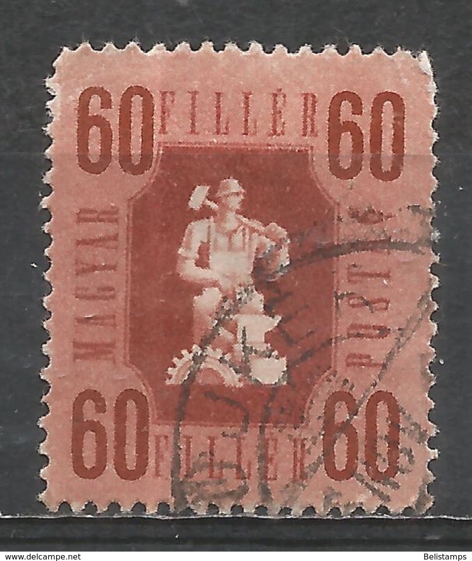 Hungary 1946. Scott #794 (U) Industry - Oblitérés