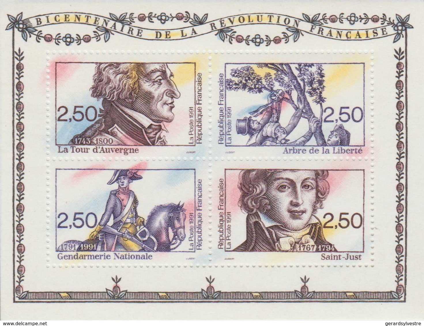 Bicentenaire De La Révolution Française - Mint/Hinged