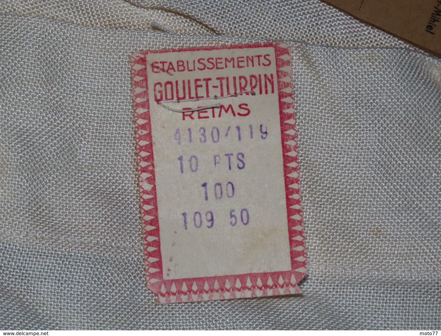 LINGE Neuf De Stock De Magasin GOULET TURPIN Reims Et Sézanne 51 Marne - Bermuda De Nuit - Années 50 - Otros & Sin Clasificación