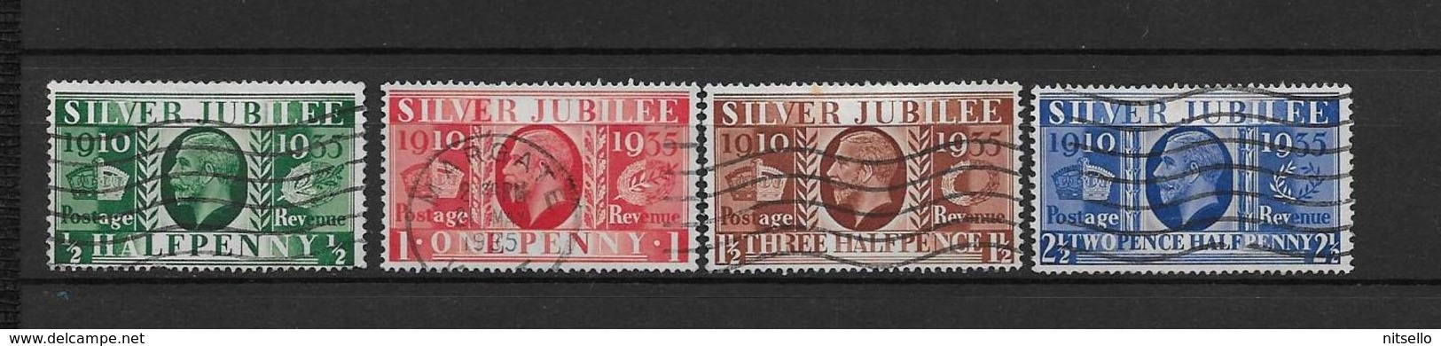 LOTE 1890 /// GRAN BRETAÑA - YVERT Nº: 201/204 // CATALOG.2014//COTE: 12€  // ¡¡¡ LIQUIDATION !!! - Used Stamps