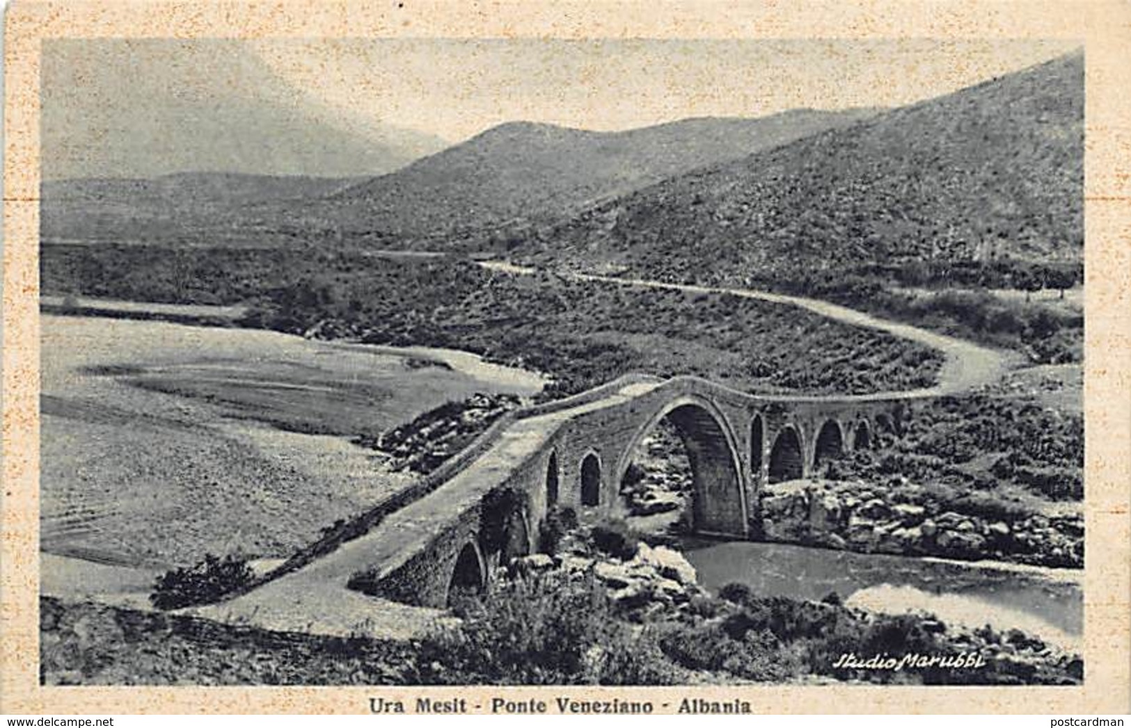 Albania - URA MESIT - Venetian Bridge - Publ. Marubbi. - Albania