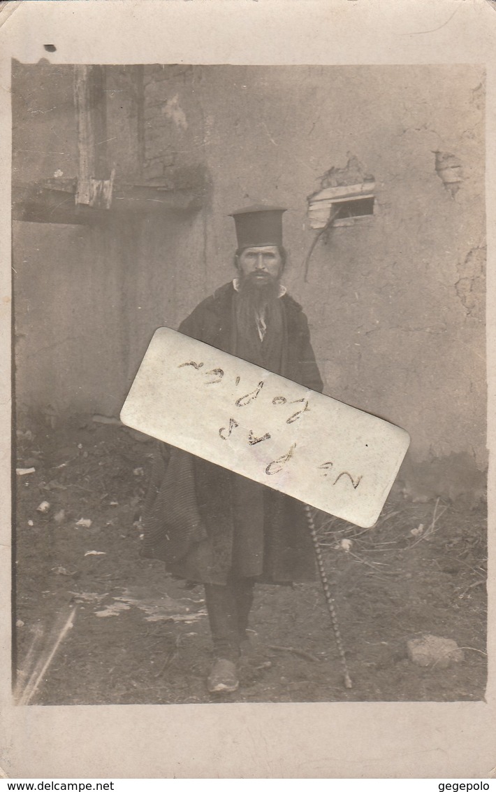 Type Juif JUDAICA     ( Carte Photo ) - Judaísmo