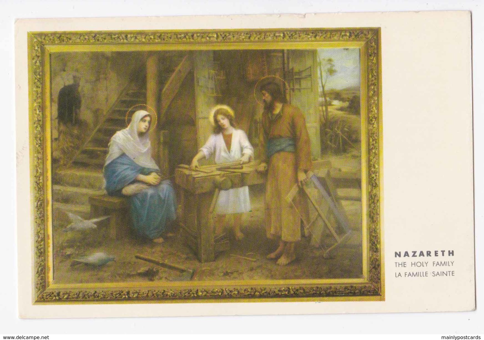 AK82 Art Postcard - Nazareth, The Holy Family - Paintings