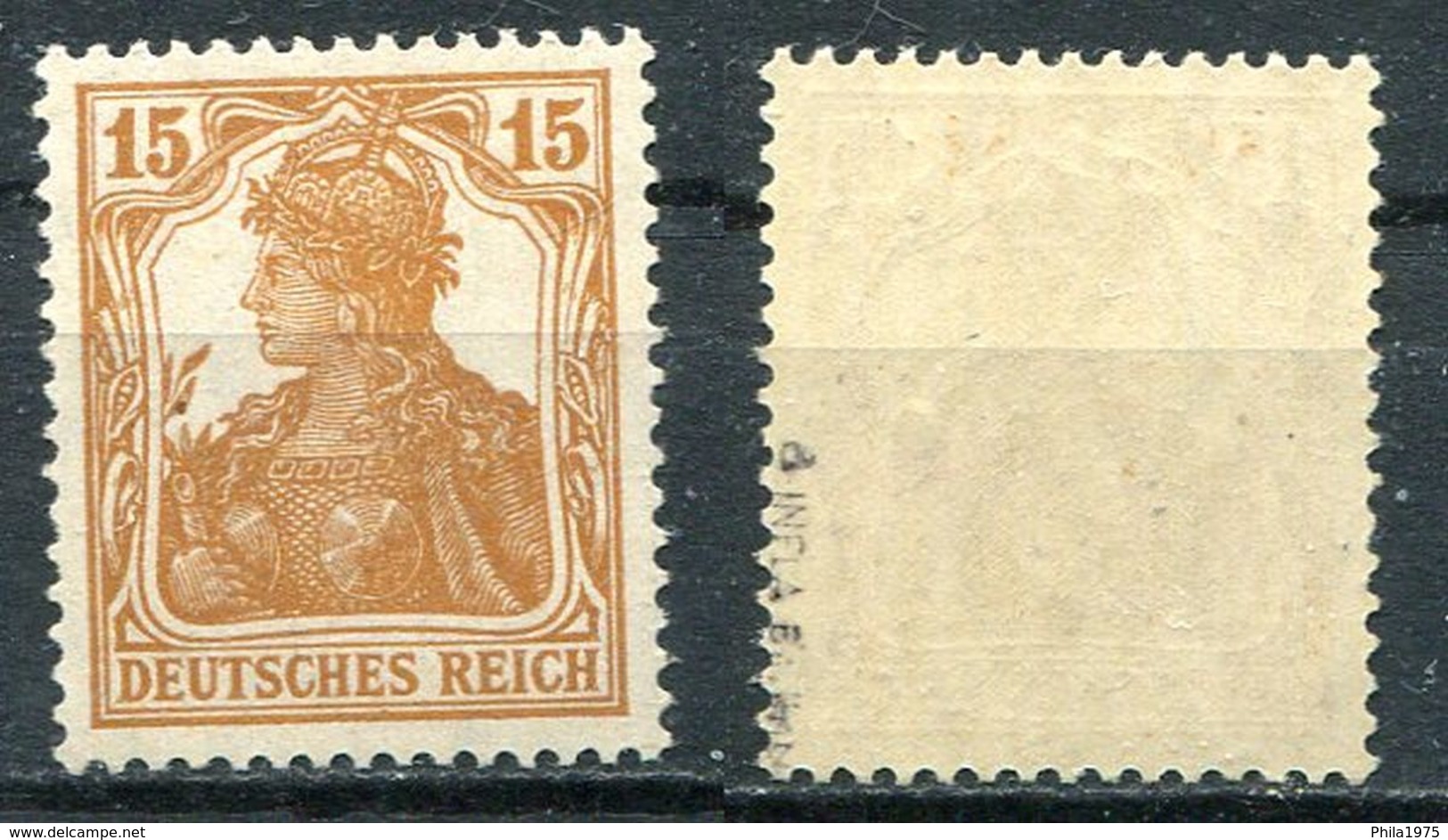 Deutsches Reich Michel-Nr. 100a Postfrisch - Geprüft - Ungebraucht