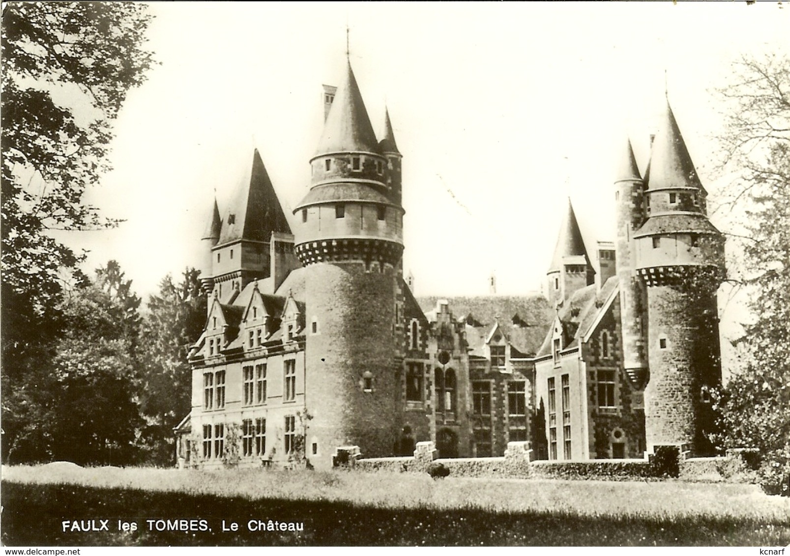 CP De FAULX-LES-TOMBES " Le Château " - Gesves