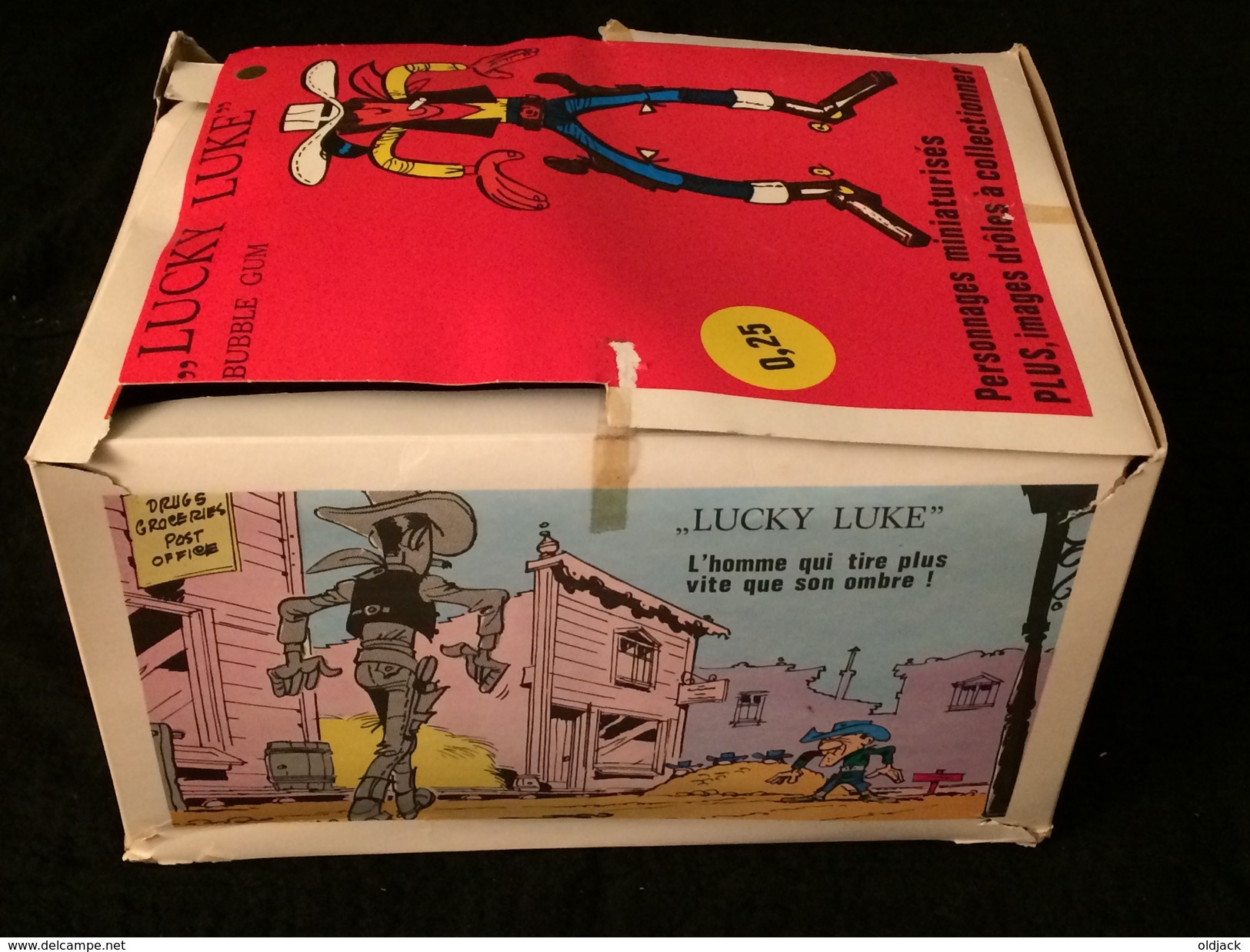 Figurine De La BD Lucky Luke - Monochrome Morris 1970 - Sonstige & Ohne Zuordnung