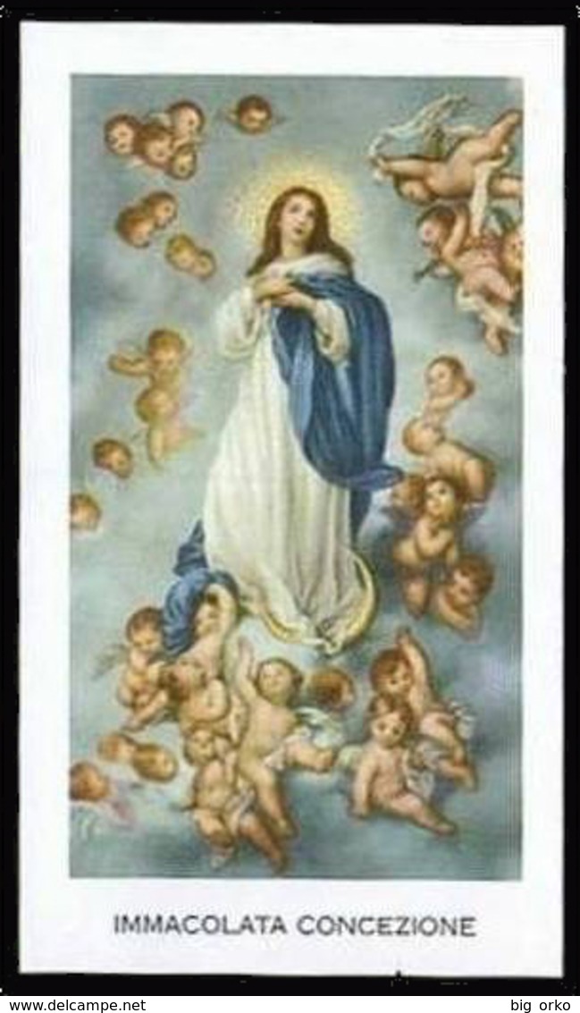 Madonna: Immacolata Concezione (B) - Santini