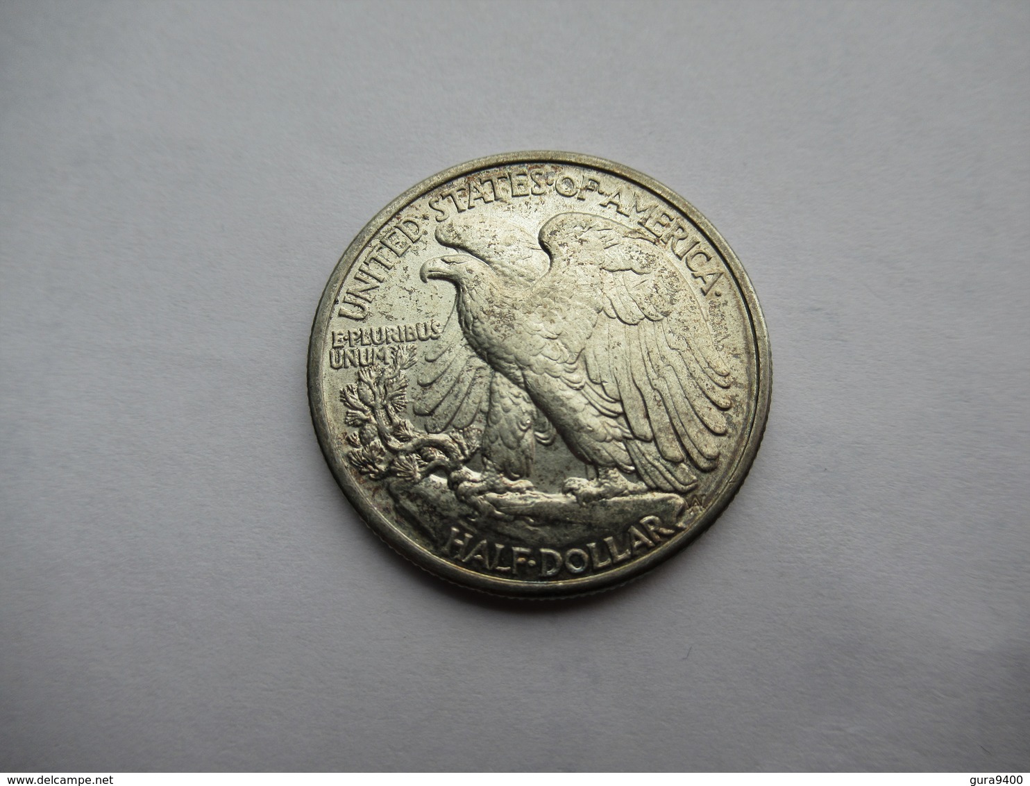 USA, 1/2 Dollar, 1940 Liberty Half Dollar  Blauwe Patina - 1916-1947: Liberty Walking