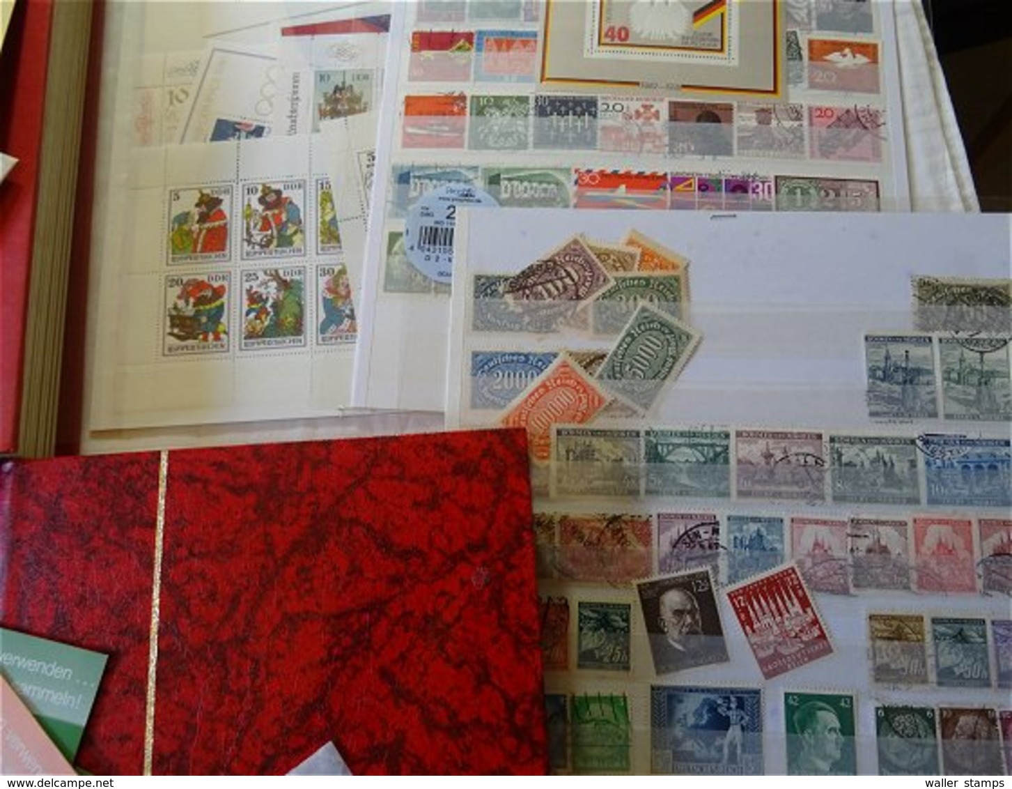 Lot With World Stamps - Vrac (min 1000 Timbres)