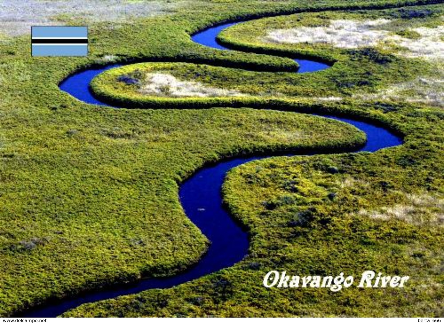 Botswana Okavango Delta UNESCO New Postcard - Botsuana