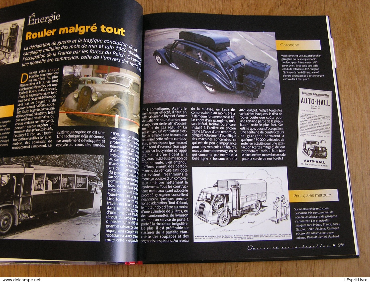 LA GRANDE HISTOIRE DE L'AUTOMOBILE 1940 1949 Guerre et Reconstruction Auto VW Jeep Citroën Peugeot Ford Berliet Porsche