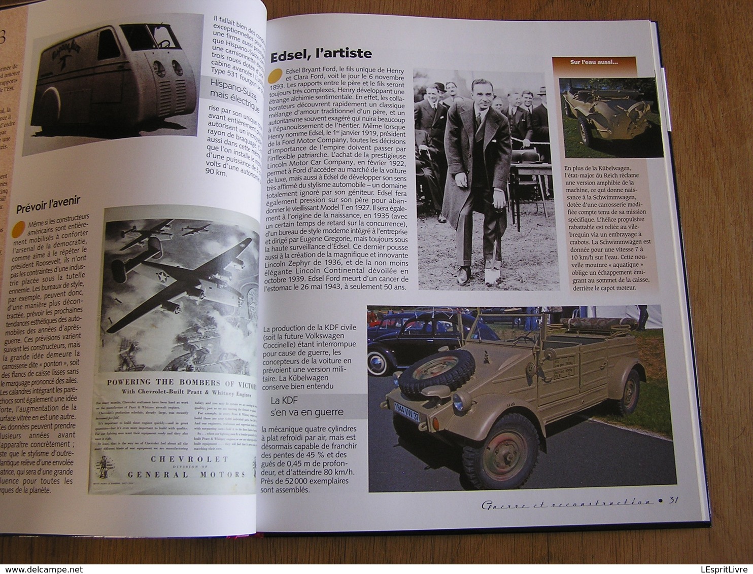 LA GRANDE HISTOIRE DE L'AUTOMOBILE 1940 1949 Guerre et Reconstruction Auto VW Jeep Citroën Peugeot Ford Berliet Porsche