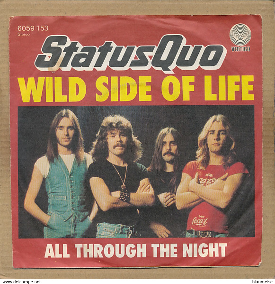 7" Single, Status Quo, Wild Side Of Life - Rock