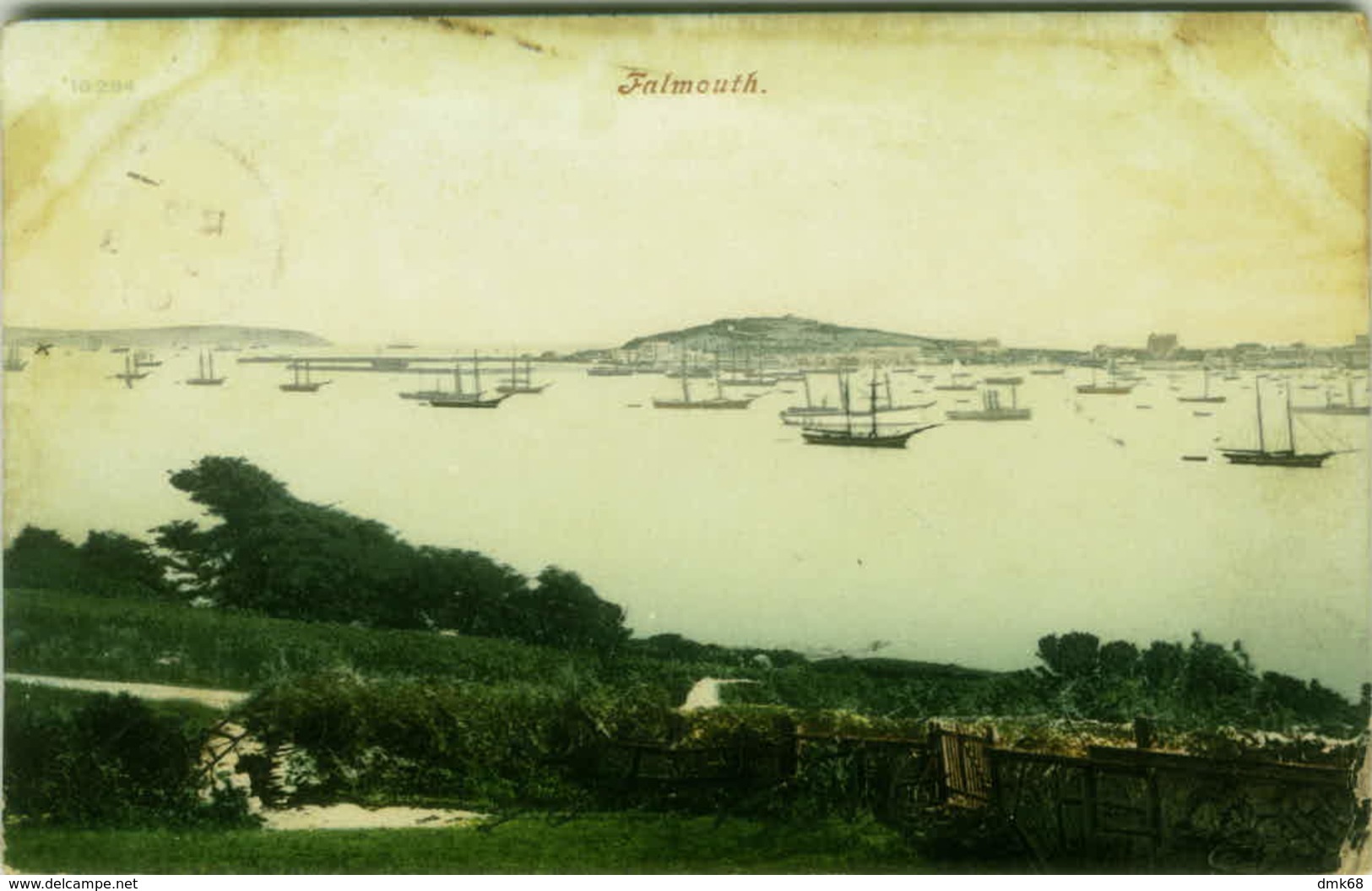 ENGLAND - FALMOUTH - MAILED TO ITALY 1907 (BG3059) - Falmouth