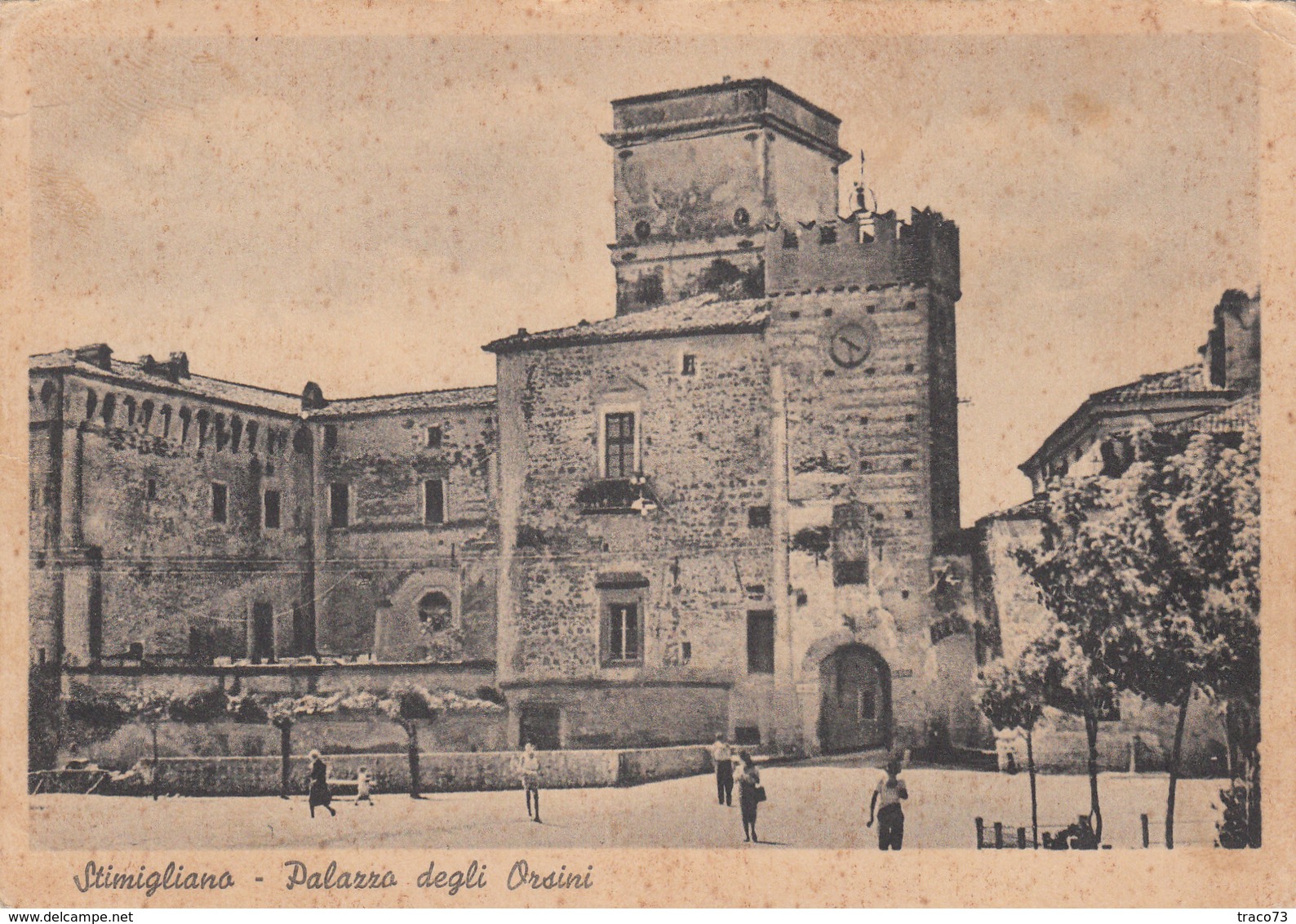 STIMIGLIANO  /  Palazzo Degli Orsini _  Viaggiata - Rieti