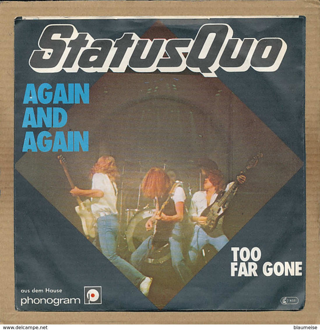 7" Single, Status Quo, Again And Again - Rock