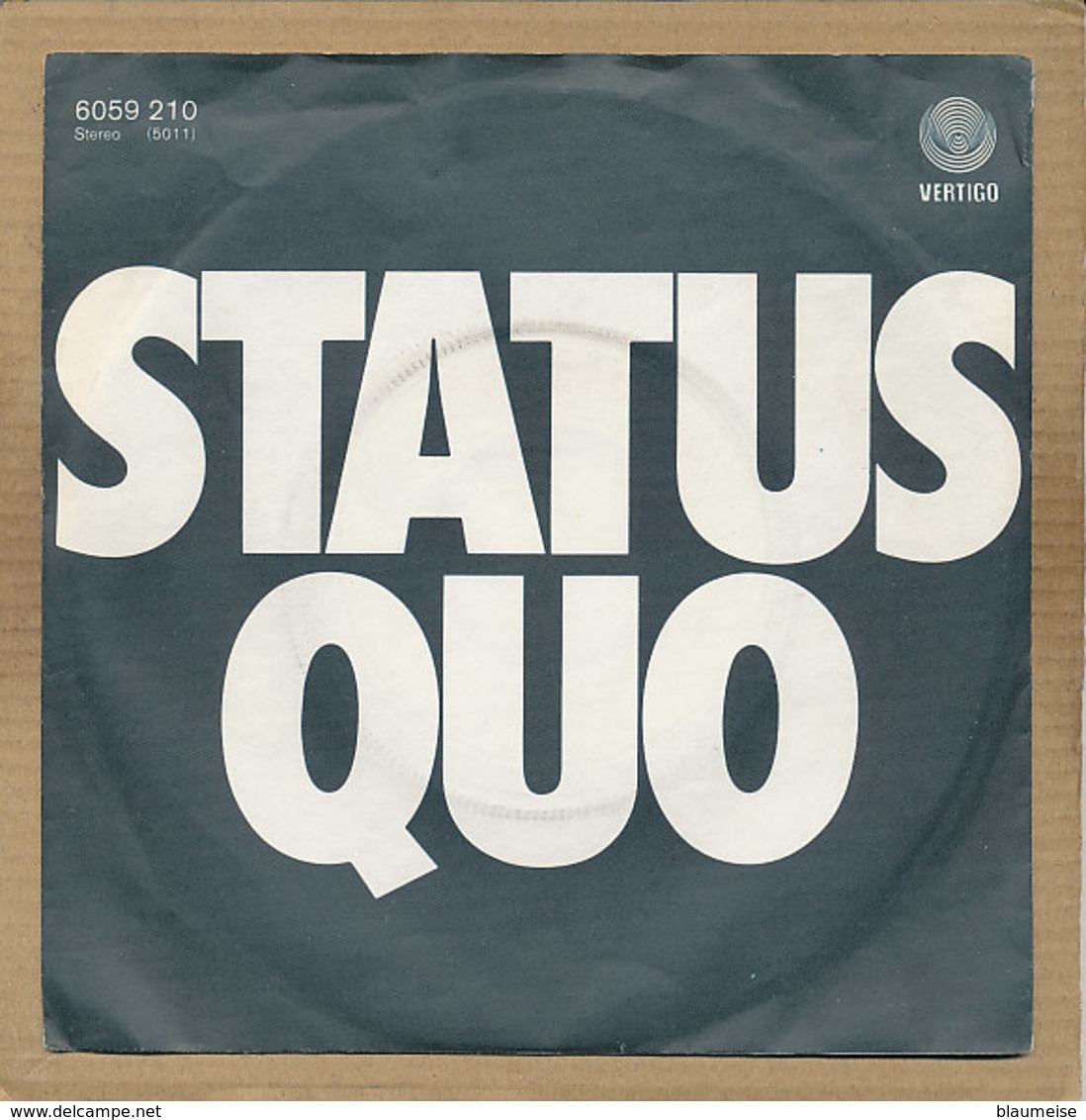 7" Single, Status Quo, Again And Again - Rock