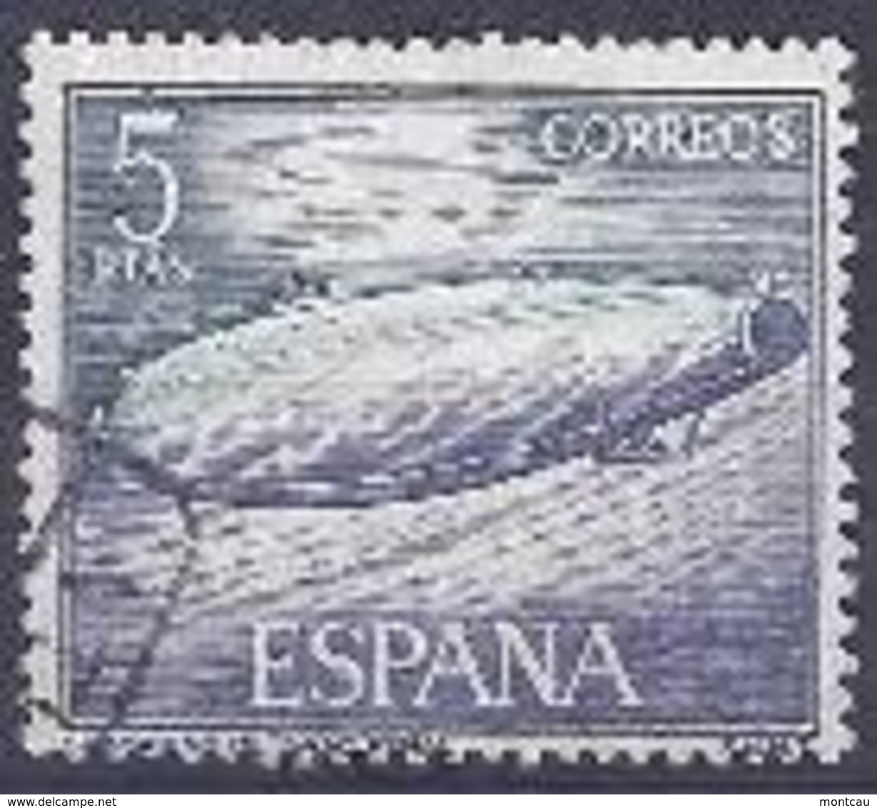 España-Spain. Sub De Isaac Peral (o) - Ed 1610, Yv=1259 - Usados