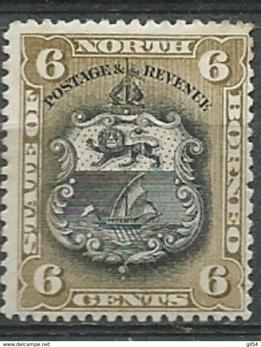Bornéo Du Nord   -  Yvert  N° 56 *   - Bce 16411 - North Borneo (...-1963)