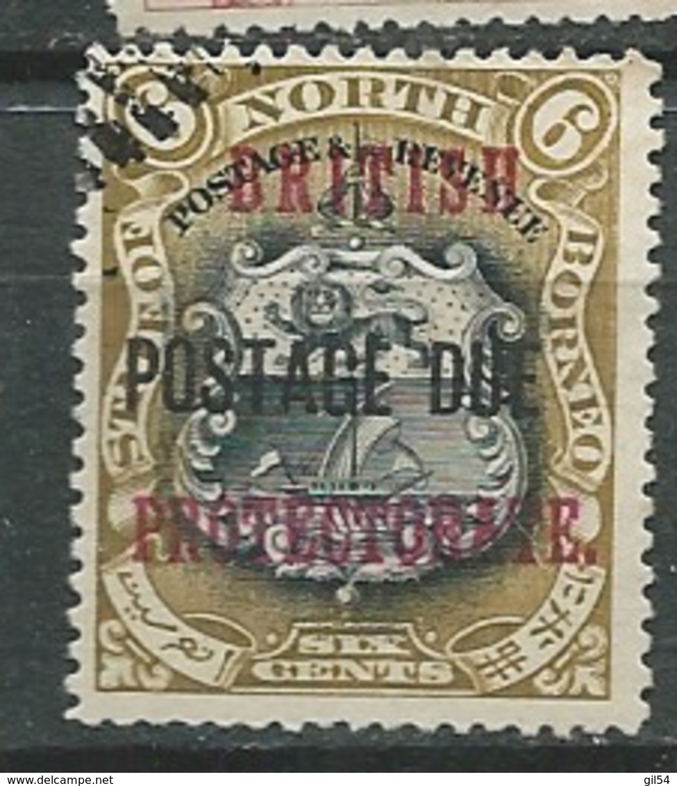 Bornéo Du Nord - Taxe   -  Yvert N°  14 Oblitéré  - Bce 16418 - North Borneo (...-1963)