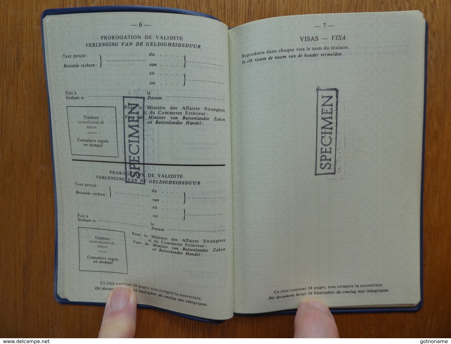 Passeport Passport, Reisepass, Titre De Voyage Reisdocument Belge Pour Réfugié 1980 - Historische Dokumente