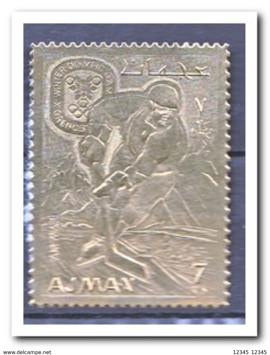 Ajman 1968, Postfris MNH, Olympic Winter Games - Ajman