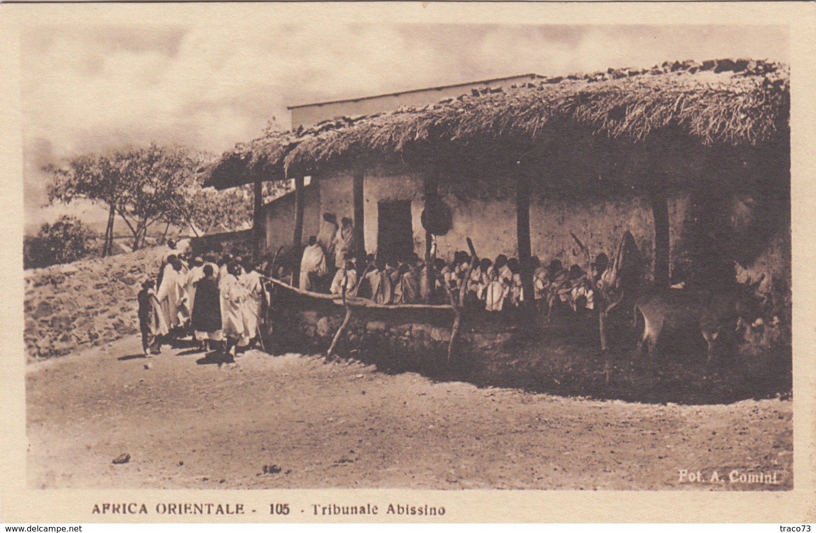 AFRICA ORIENTALE  / Tribunale Abissino - Etiopia