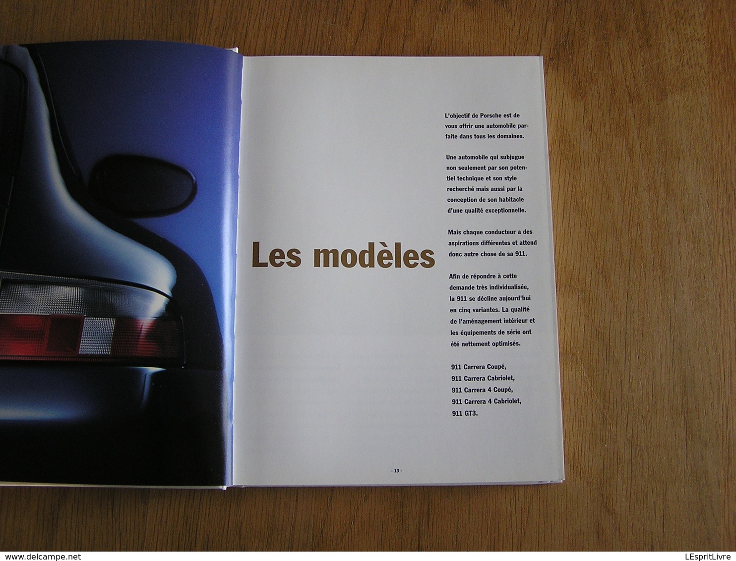 PORSCHE La 911 Catalogue Concessionnaire Agence Automobile Allemagne Voiture Car Cars Auto - Auto