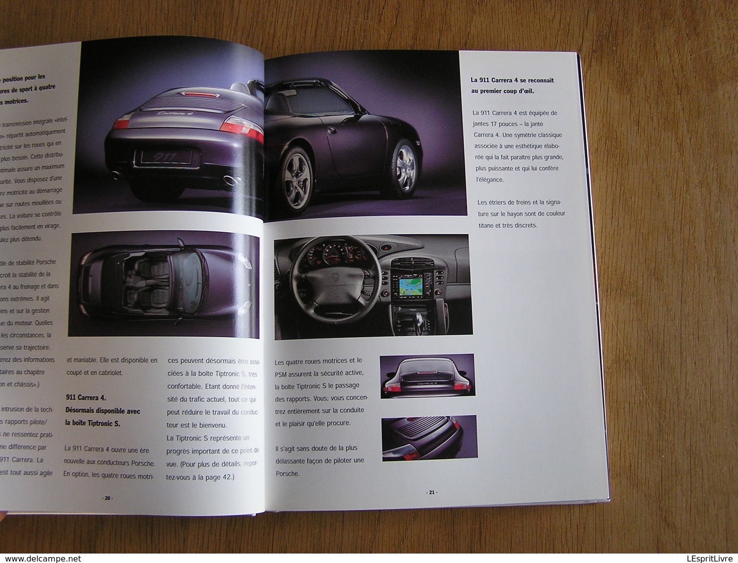 PORSCHE La 911 Catalogue Concessionnaire Agence Automobile Allemagne Voiture Car Cars Auto