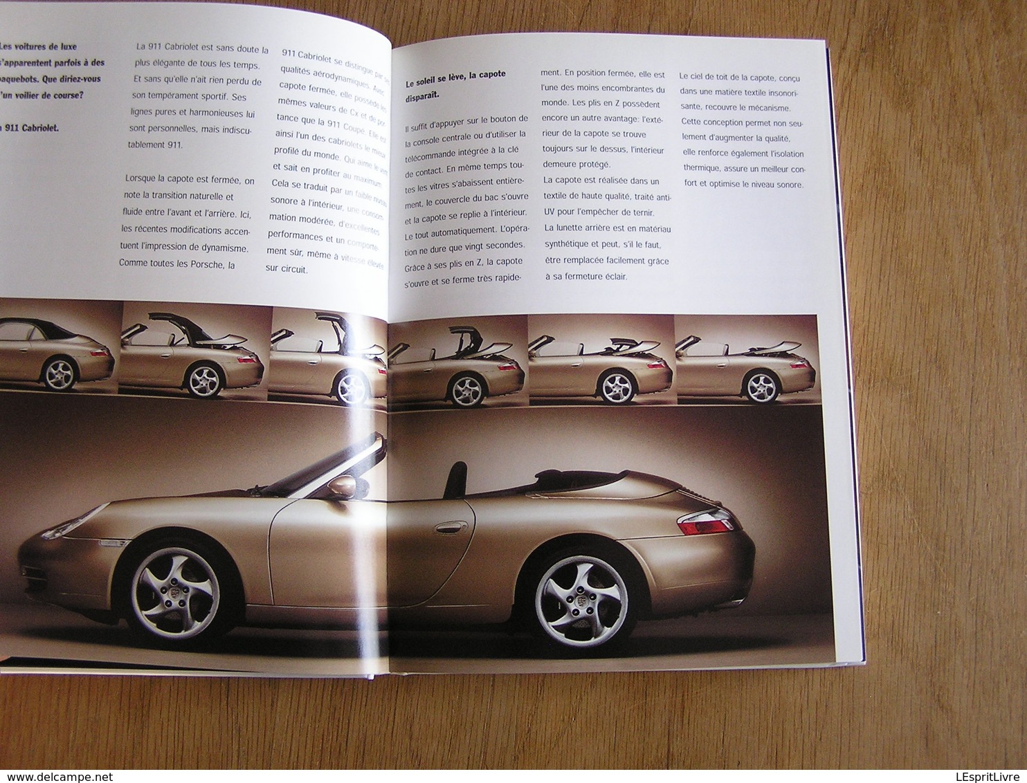 PORSCHE La 911 Catalogue Concessionnaire Agence Automobile Allemagne Voiture Car Cars Auto