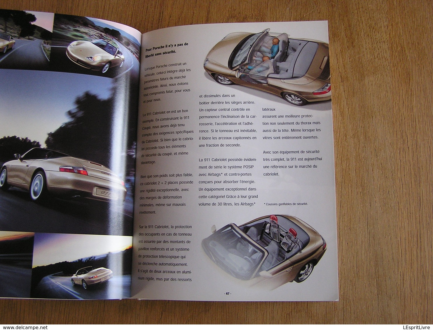 PORSCHE La 911 Catalogue Concessionnaire Agence Automobile Allemagne Voiture Car Cars Auto