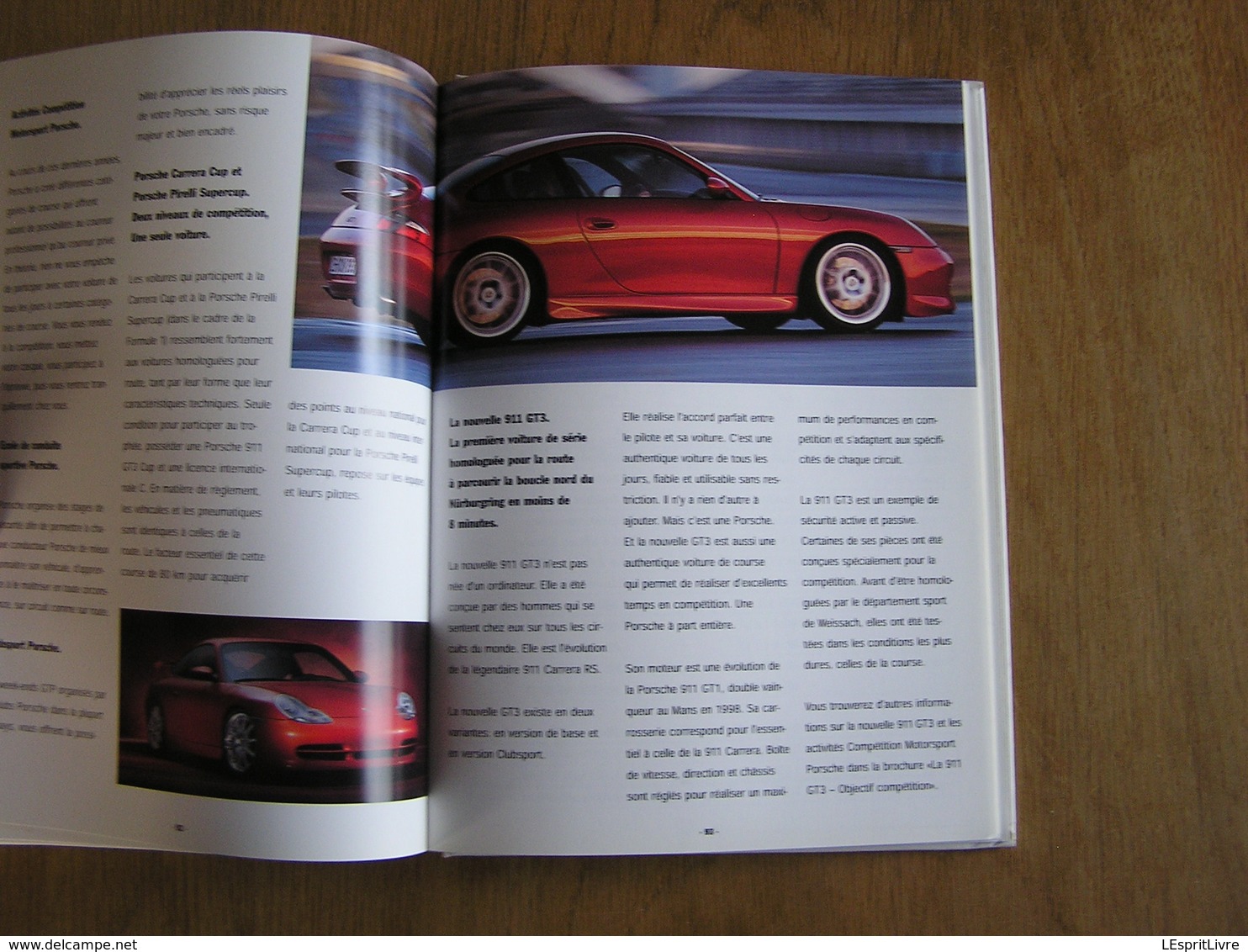 PORSCHE La 911 Catalogue Concessionnaire Agence Automobile Allemagne Voiture Car Cars Auto