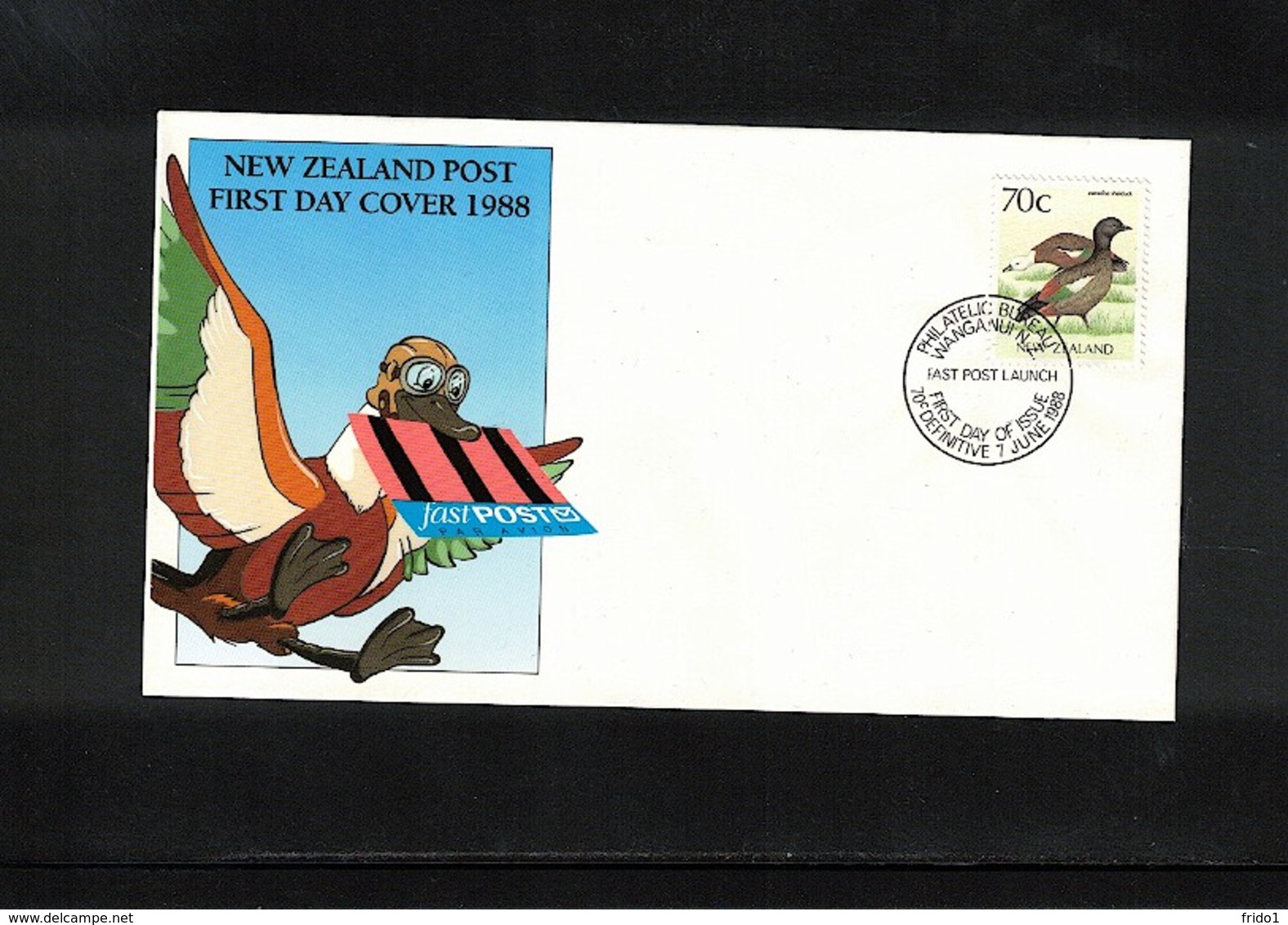 New Zealand 1988 Bird FDC - Gänsevögel