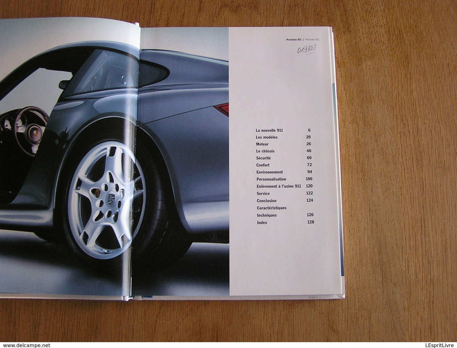 PORSCHE Précision 911 Catalogue Concessionnaire Agence Automobile Allemagne Voiture Car Cars Auto - Auto