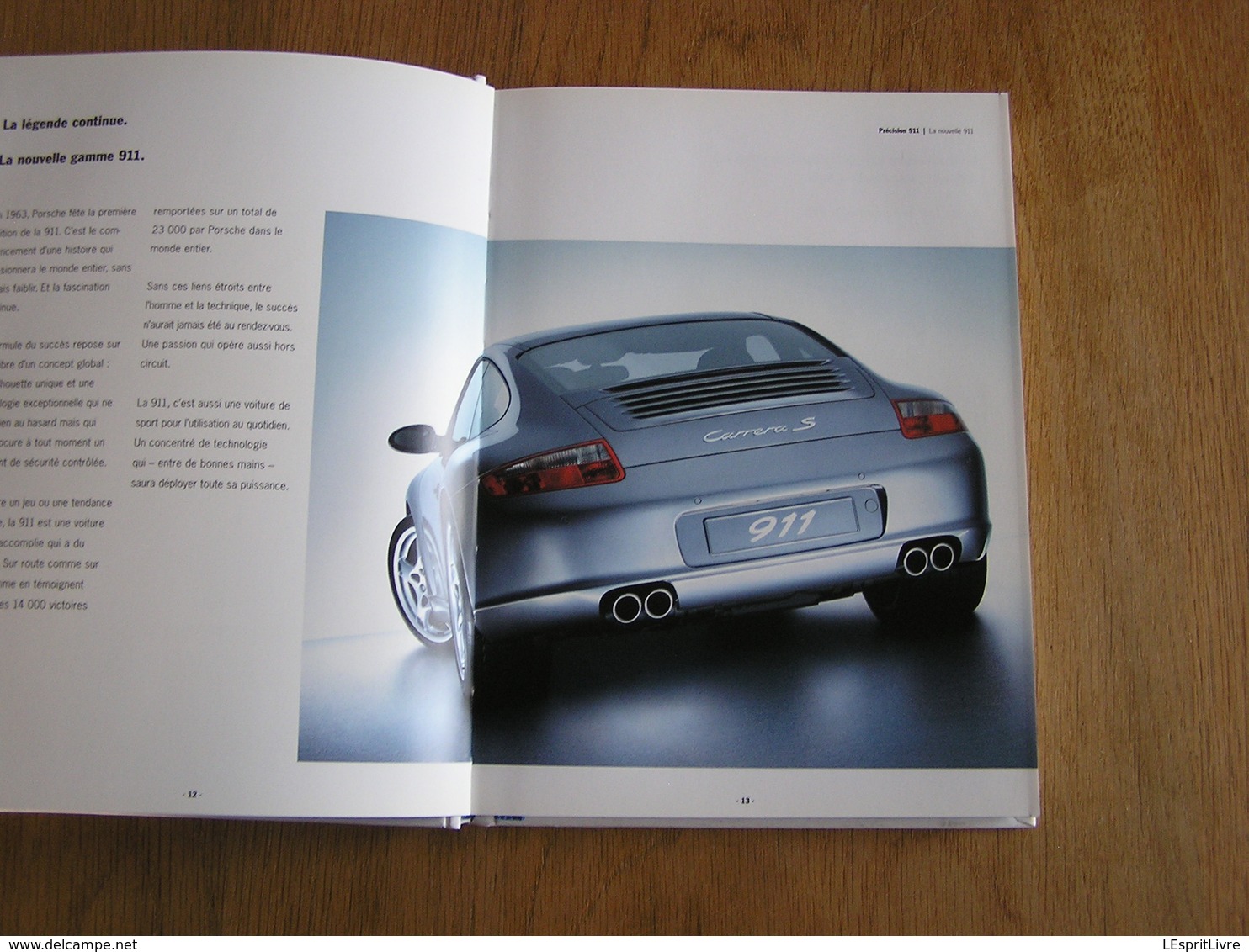 PORSCHE Précision 911 Catalogue Concessionnaire Agence Automobile Allemagne Voiture Car Cars Auto - Auto