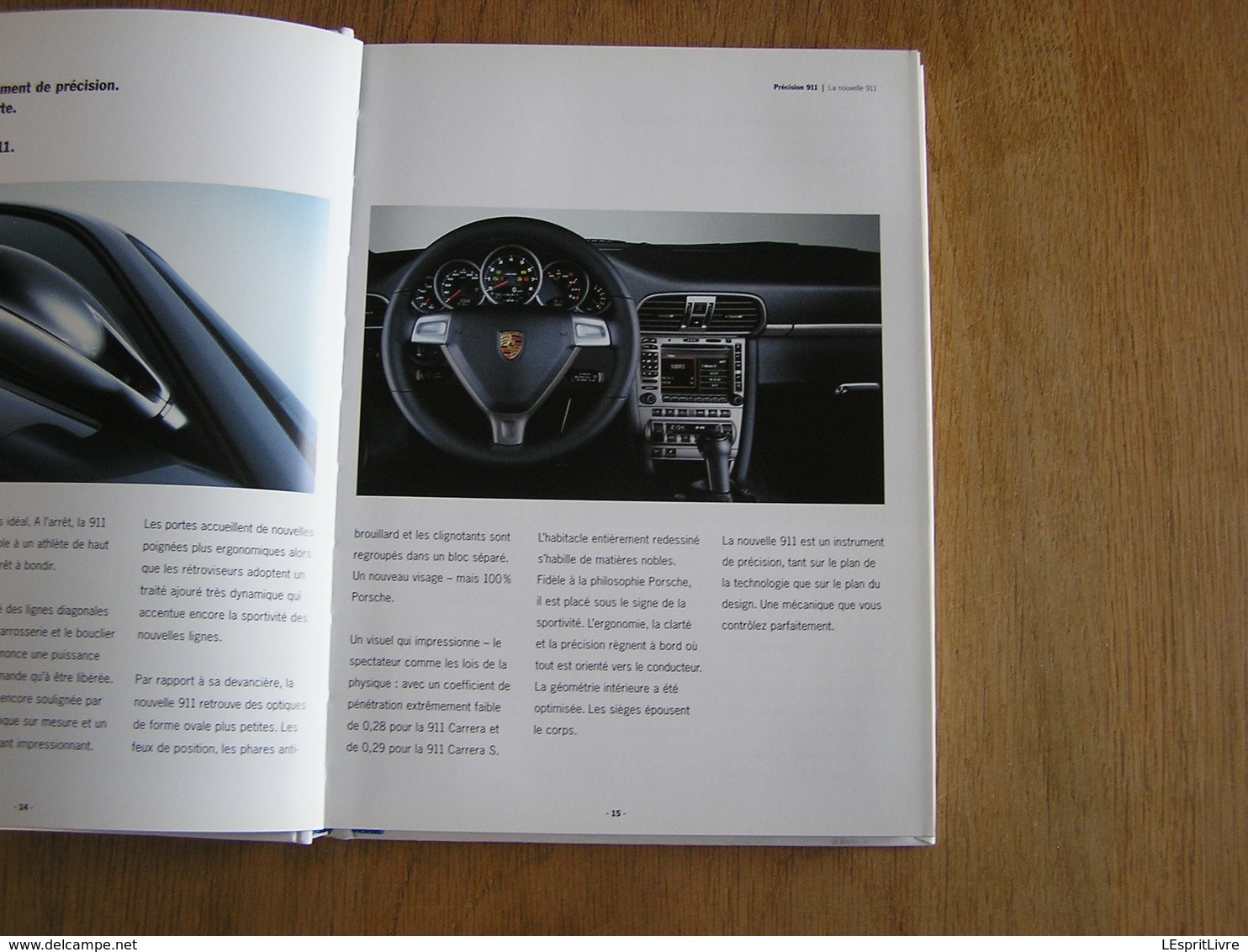 PORSCHE Précision 911 Catalogue Concessionnaire Agence Automobile Allemagne Voiture Car Cars Auto