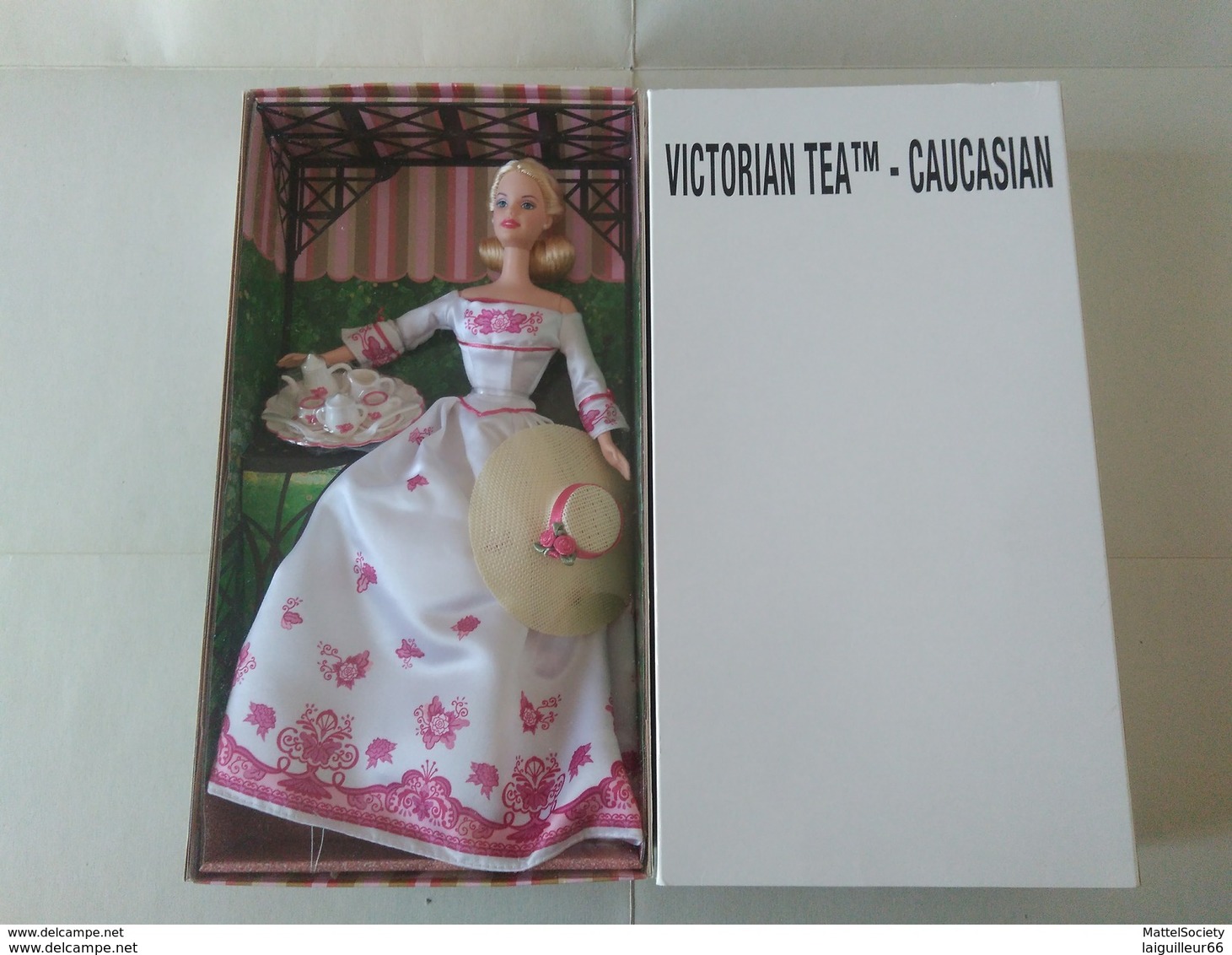 Barbie - POUPEE VICTORIAN TEA THE Caucasian 2002 Réf. B0787 BO Mattel - Poupées