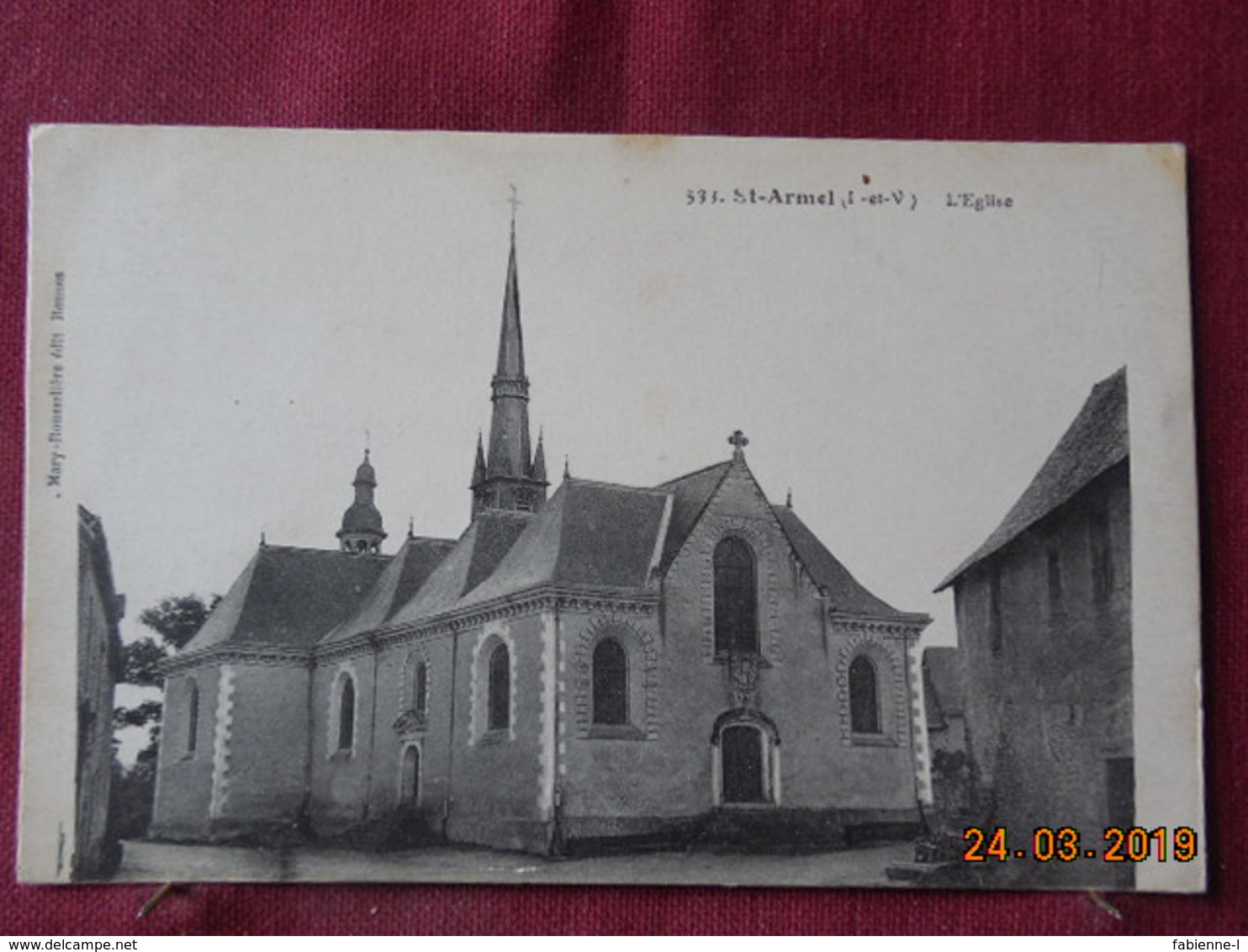 CPA - Saint-Armel - L'Eglise - Autres & Non Classés
