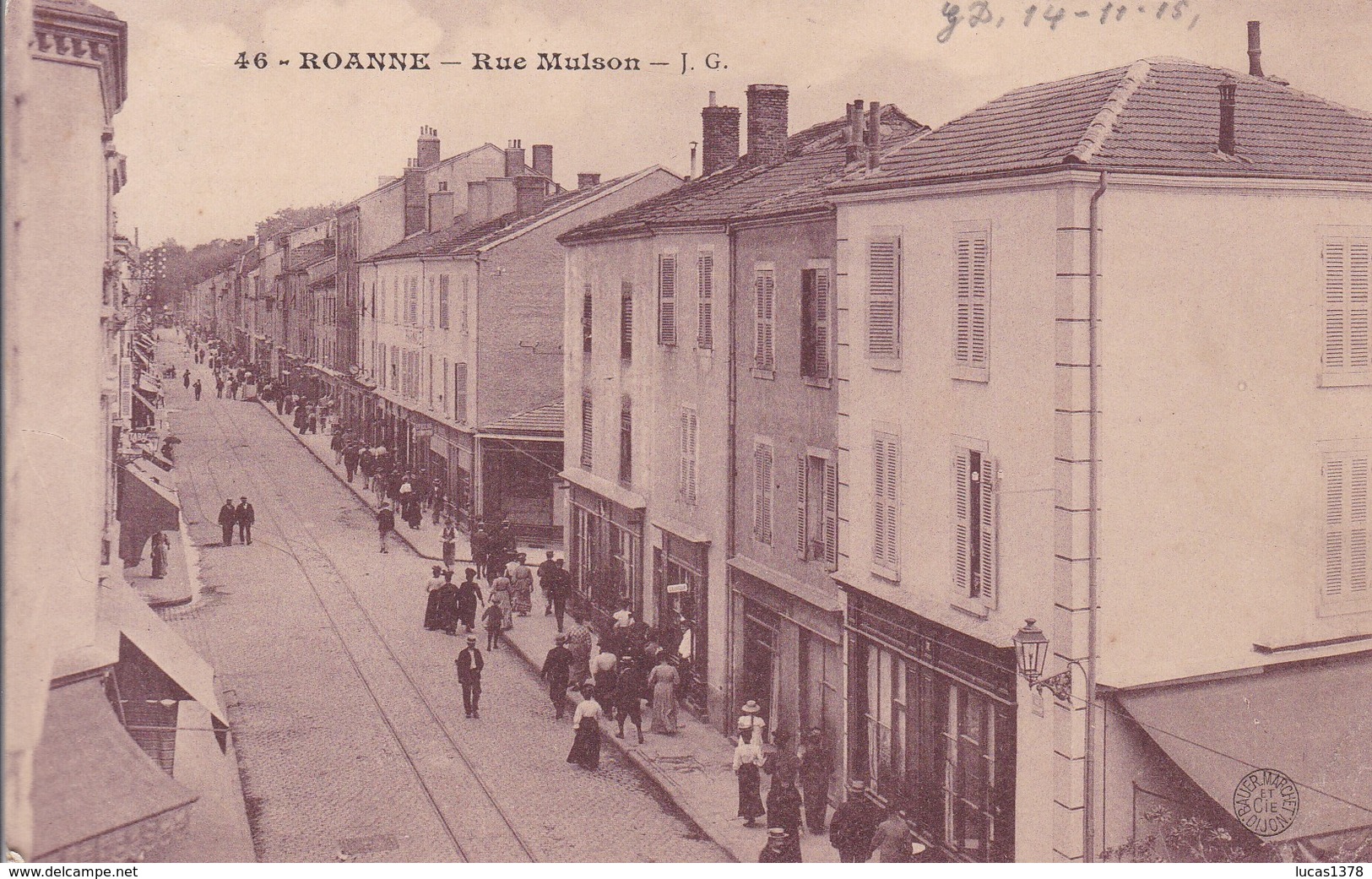 42 / ROANNE / RUE MULSON / RARE - Roanne