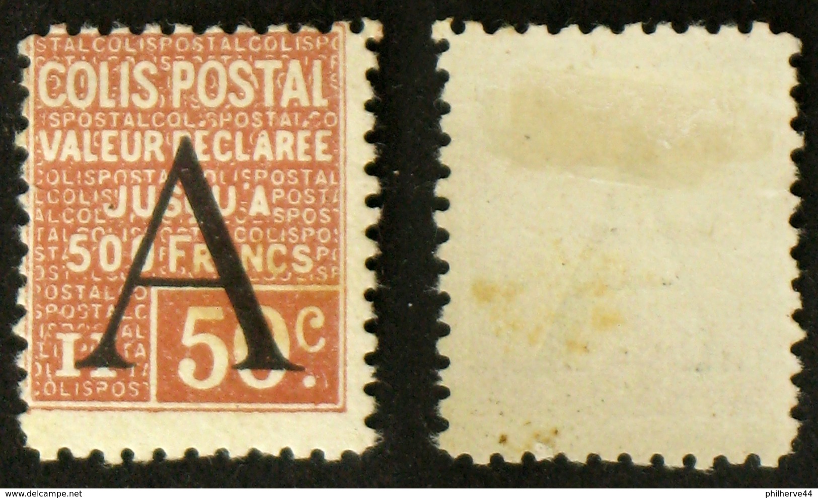 COLIS POSTAUX N° 84 Neuf N* TB Cote 10€ - Neufs