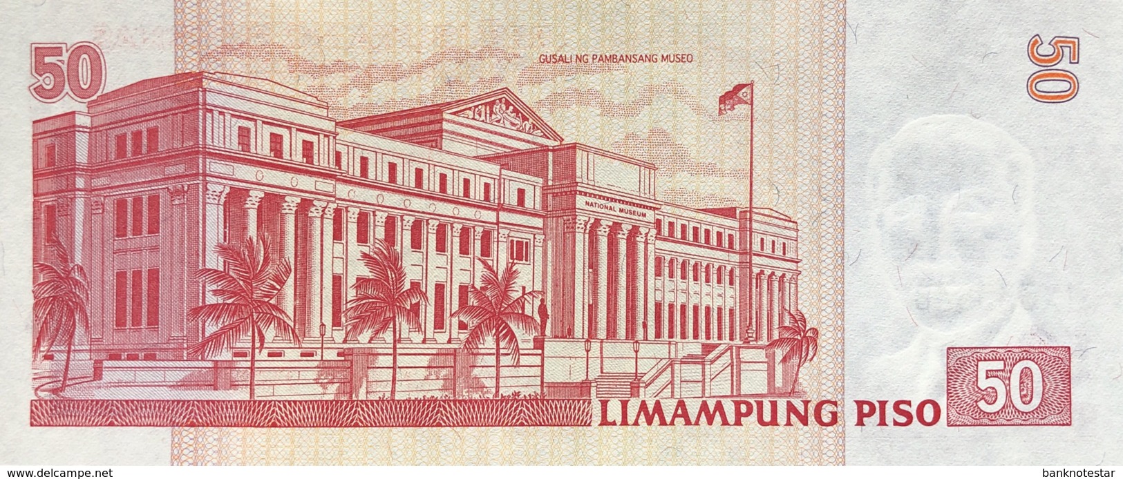 Philippines 50 Piso, P-217 (2013) - UNC - 50 Years Deposit Insurance - Philippinen