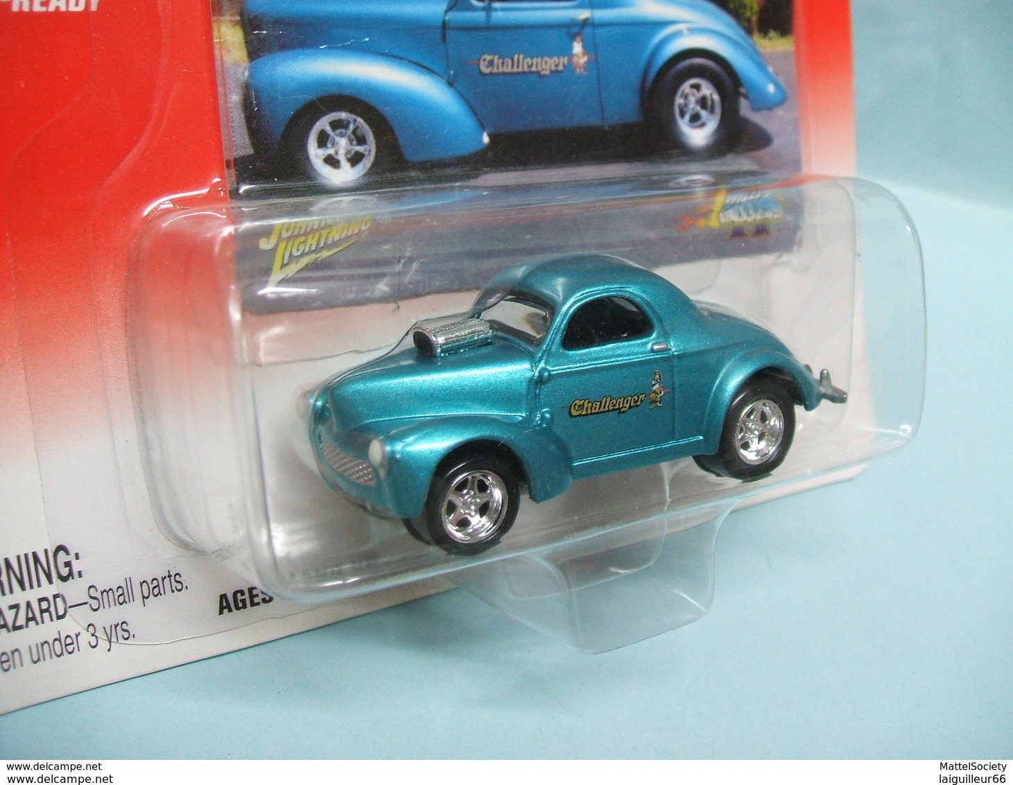 Johnny Lightning - WILLYS COUPE GASSER 1941 - 2002 Willys Gassers II  1/64 - Altri & Non Classificati