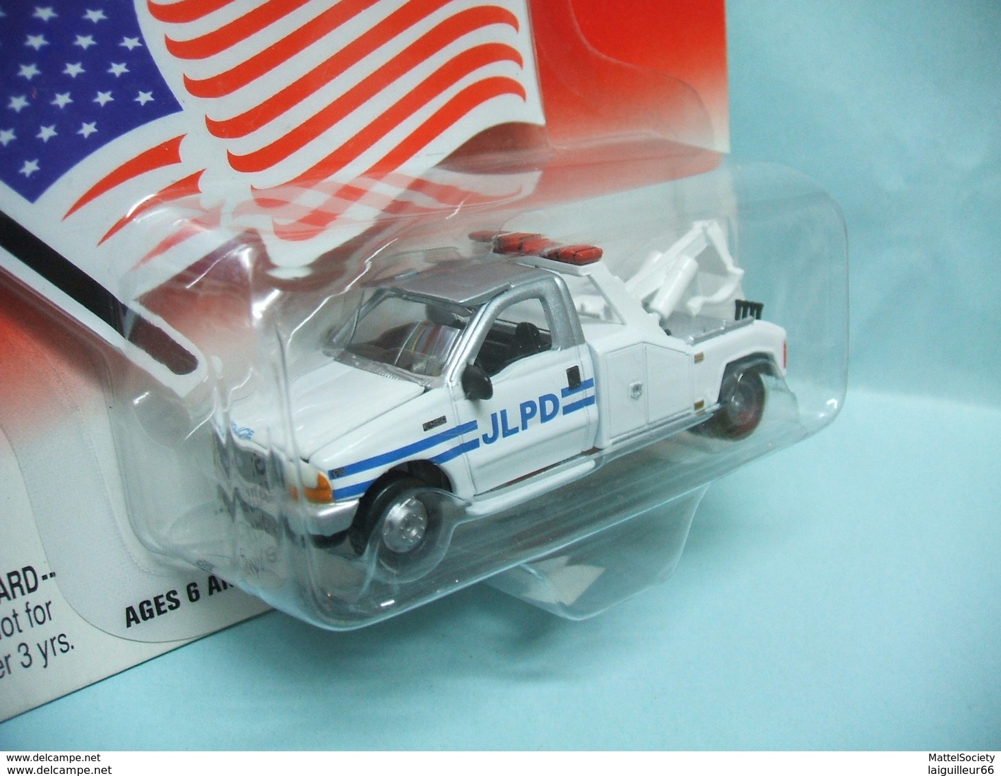 Johnny Lightning - CITY TOW TRUCK FORD Dépanneuse - 2002 American Heroes 1/64 - Other & Unclassified