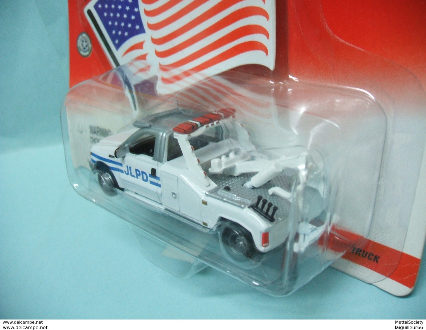 Johnny Lightning - CITY TOW TRUCK FORD Dépanneuse - 2002 American Heroes 1/64 - Altri & Non Classificati