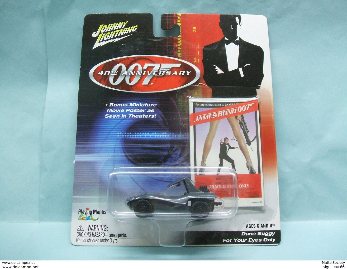 Johnny Lightning - DUNE BUGGY - For Your Eyes Only - 007 40th Anniversary 2002 1/64 - Other & Unclassified