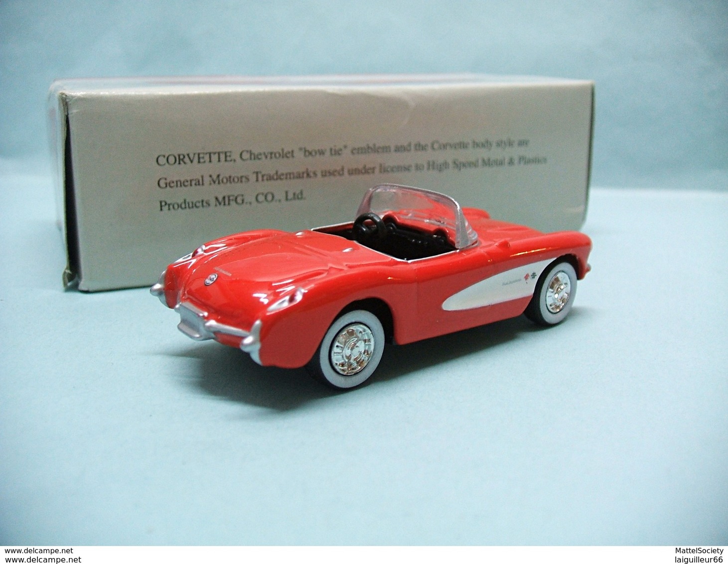 High Speed - CHEVROLET CORVETTE 1957 BO 1/64 - Autres & Non Classés